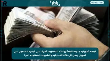 فرصة تمويلية جديدة للمشروعات الصغيرة: تعرف على كيفية الحصول على تمويل يصل إلى 400 ألف جنيه والشروط المطلوبة الآن!
